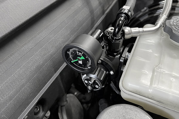 Radium C7 Corvette FPR mount installed 13-1467