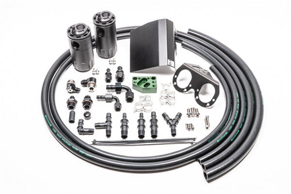 Radium Engineering dual catch can kit 2002-2021 Subaru EJ turbo 20-0608-FL