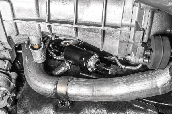 Radium C7 Corvette plumbing kit FPR installed 20-1011
