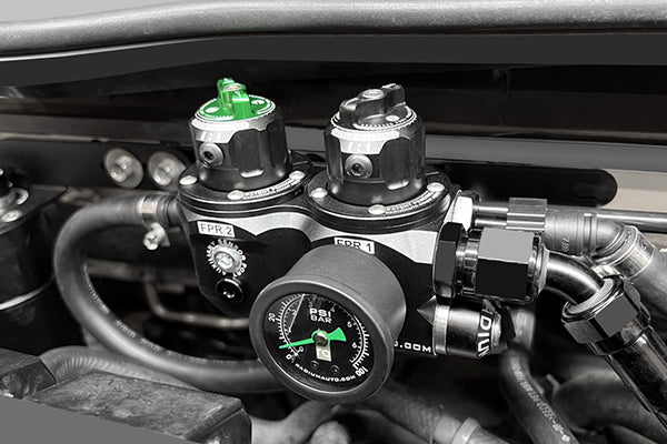 Radium FK8 Civic Type-R fuel hanger installed 20-1085