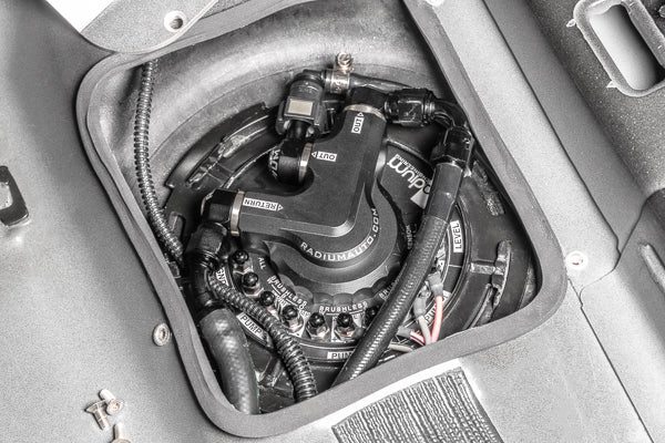 Radium Fuel Hanger Plumbing Kit CTS-V 20-1325 access cover opening
