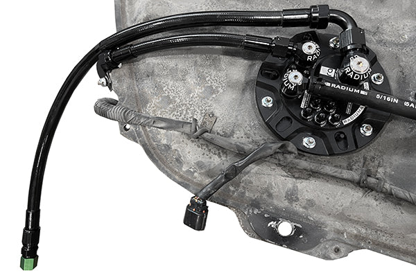 Radium Evo 1-5 connection kit installed 20-1331