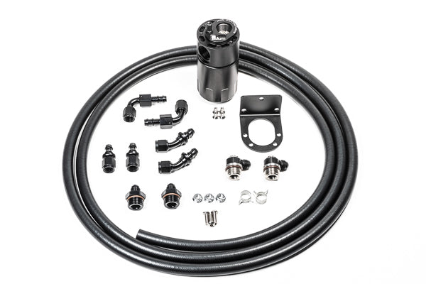 Radium Universal Single Fluid Lock Catch Can Kit 6AN 20-1806-FL