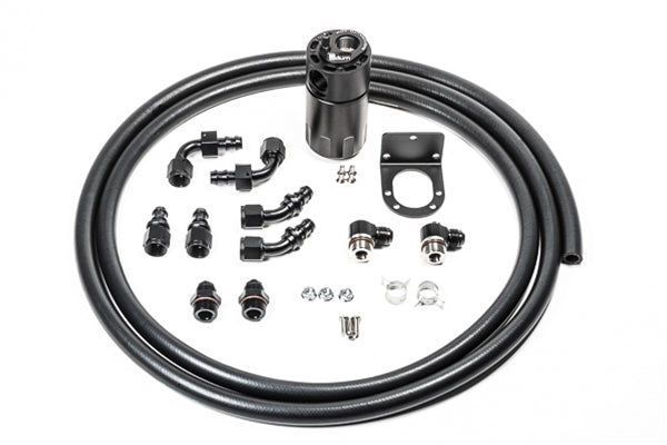 Radium Universal Single Fluid Lock Catch Can Kit 8AN 20-1808-FL