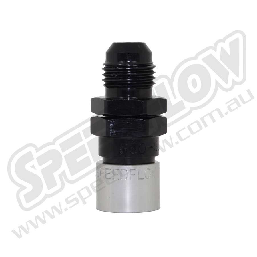 550 Series Straight Crimp Hose End to Male Flare...From:
