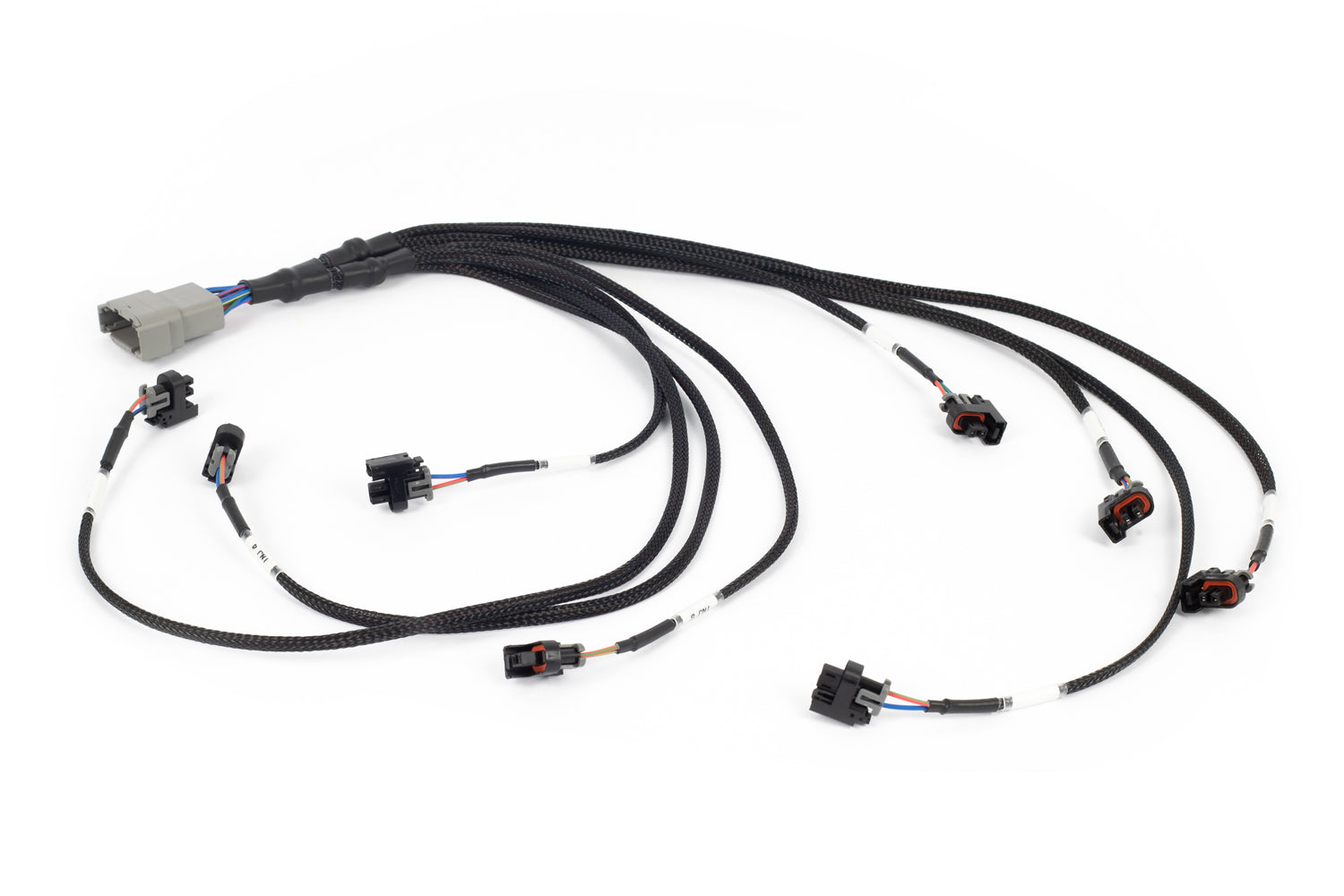 Haltech Nexus Rebel LS Multec 2 Injector Sub-Harness HT-186503 connectors
