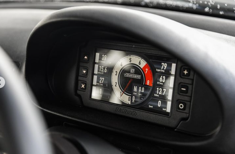 BMW E46 3 Series 1998-2006 Haltech iC-7 dash mount by Mako Motorsport
