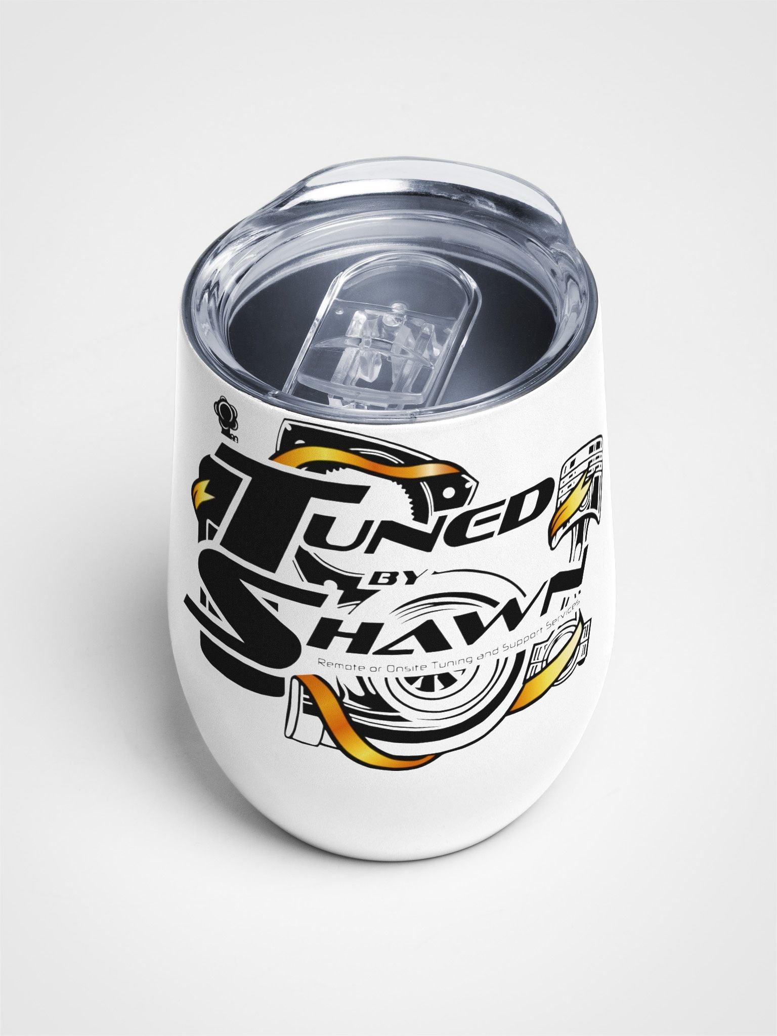 Tuned By Shawn Wine Tumbler