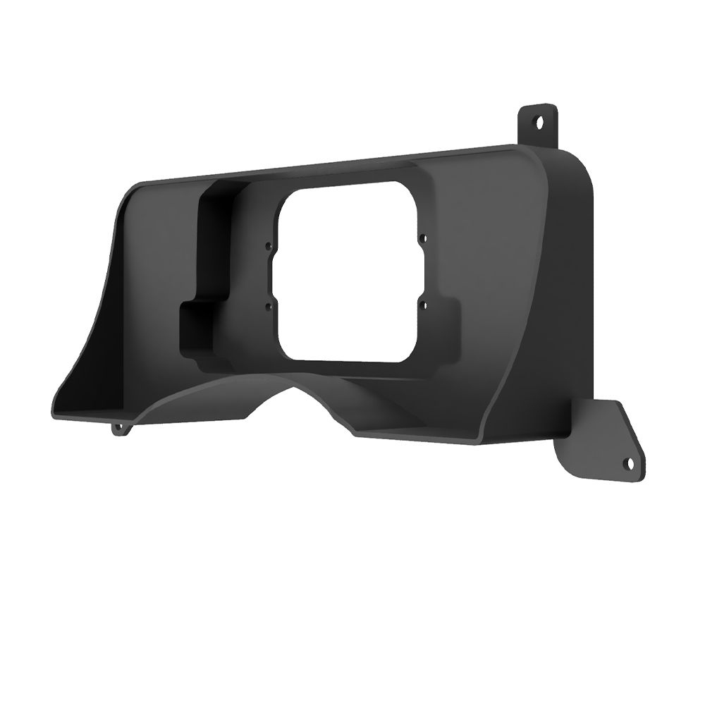 Ford Mustang Fox Body 1987-1993 Haltech iC-7 / uC-10 dash mount by Mako Motorsport