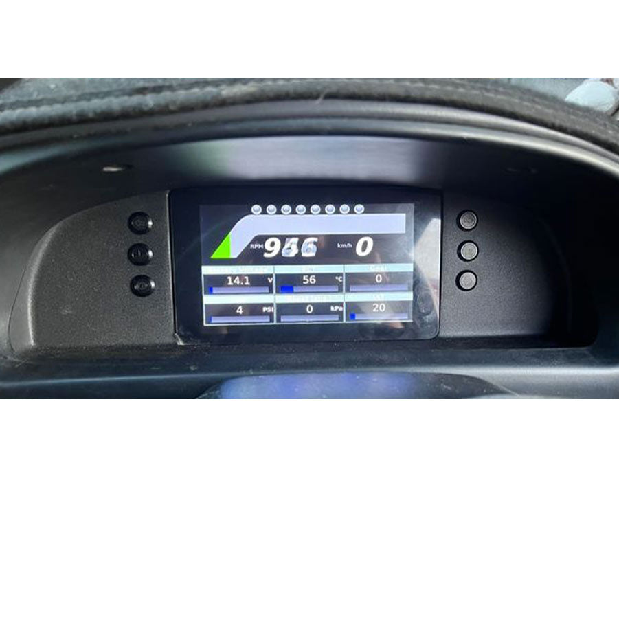 Toyota Hilux 1997-2005 / 4Runner 1995-2002 Haltech iC-7 / uC-10 dash mount by Mako Motorsport