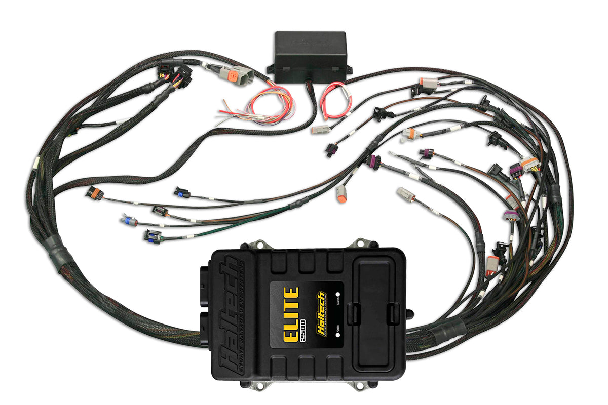 Elite 2500 + GM GEN III LS1 and LS6 non DBW Terminated Harness Kit (HT-151360)