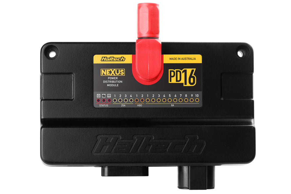 Haltech PD16 PDM + Flying Lead Harness (5M) (HT-198201)