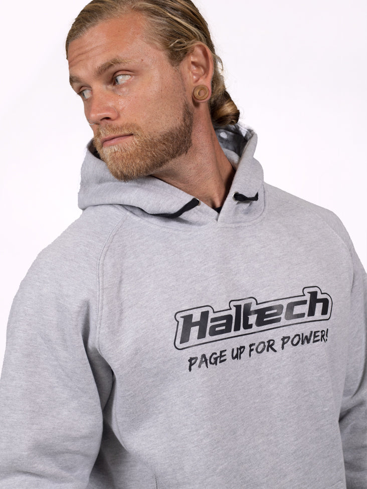 Haltech 'Classic' Hoodie Grey