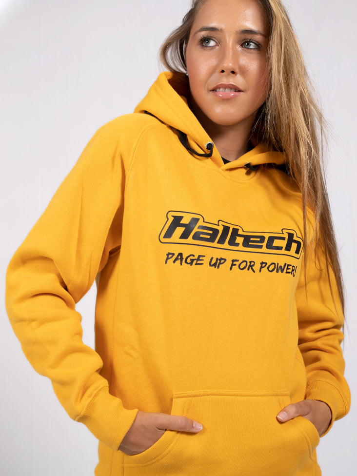 Haltech 'Classic' Hoodie Yellow