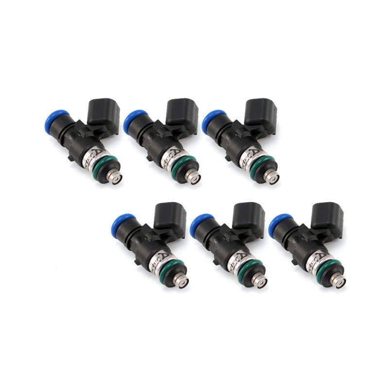 ID1050-XDS fuel injectors set of 6 for 34mm, 14mm Top O-Ring, 14mm Lower O-Ring, sold by Tuned By Shawn