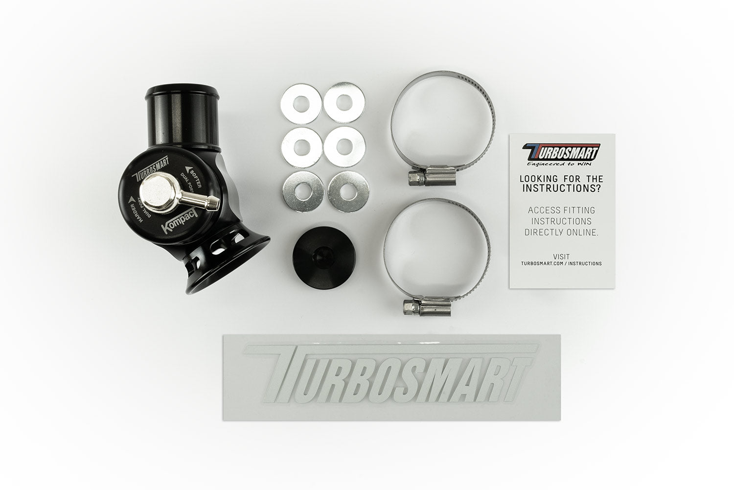 Kompact Dual Port Blow Off Valve suit 34mm Inlet Fitting
