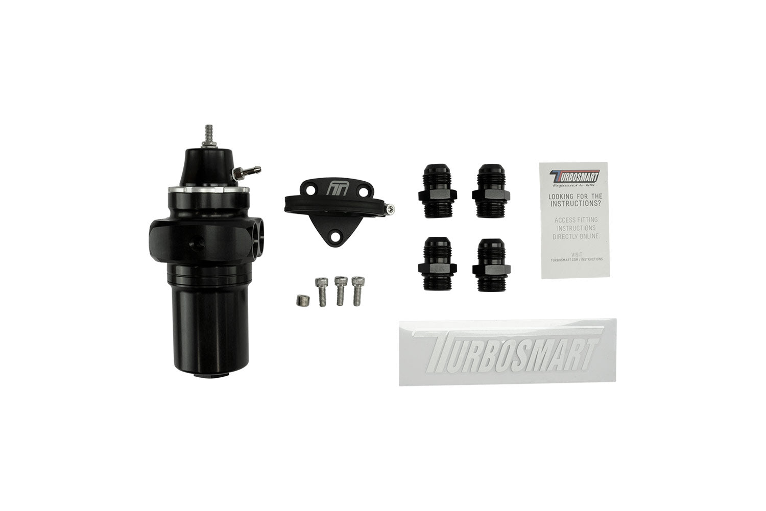 FPRF10 Black - Fuel Pressure Regulator + Filter