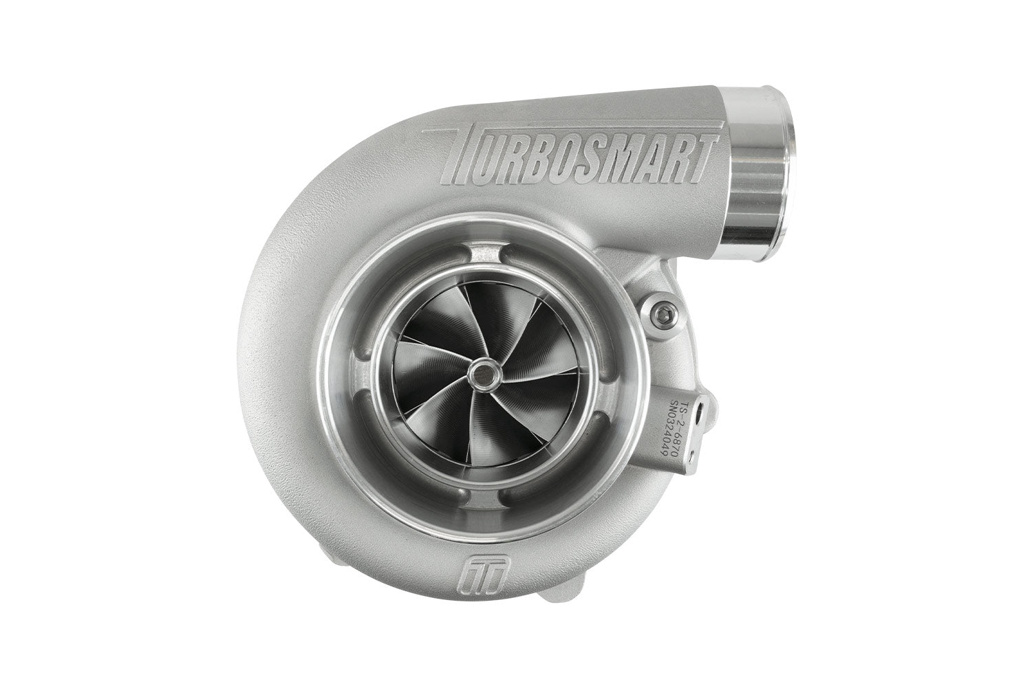 TS-2 Performance Turbocharger (Water Cooled) 6870 (Kompact) V-Band 0.96AR Externally Wastegated