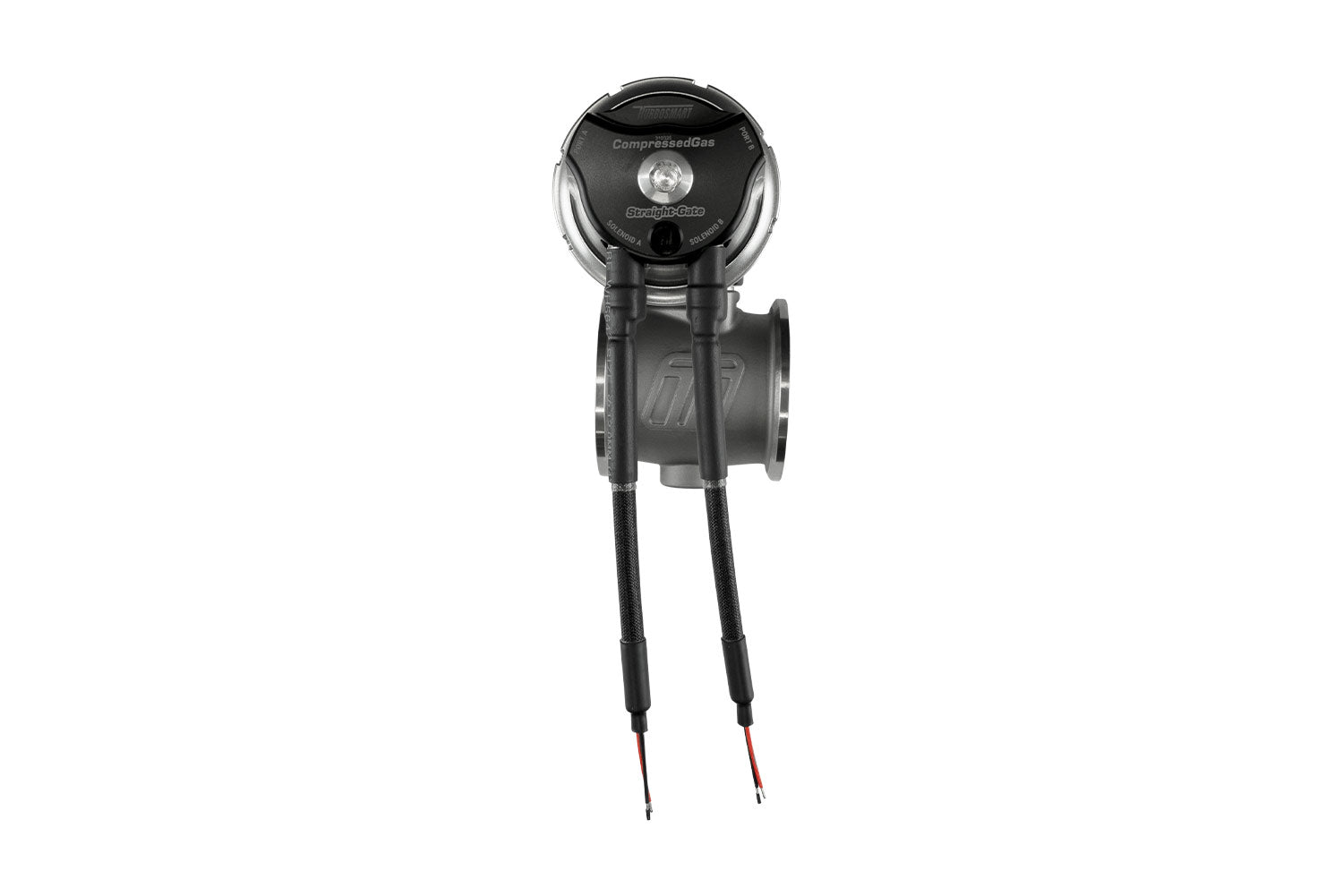 Compressed Gas (CO2) StraightGate50 - Inbuilt Solenoids - 7PSI Black (Control In Cap CO2 Boost Control)