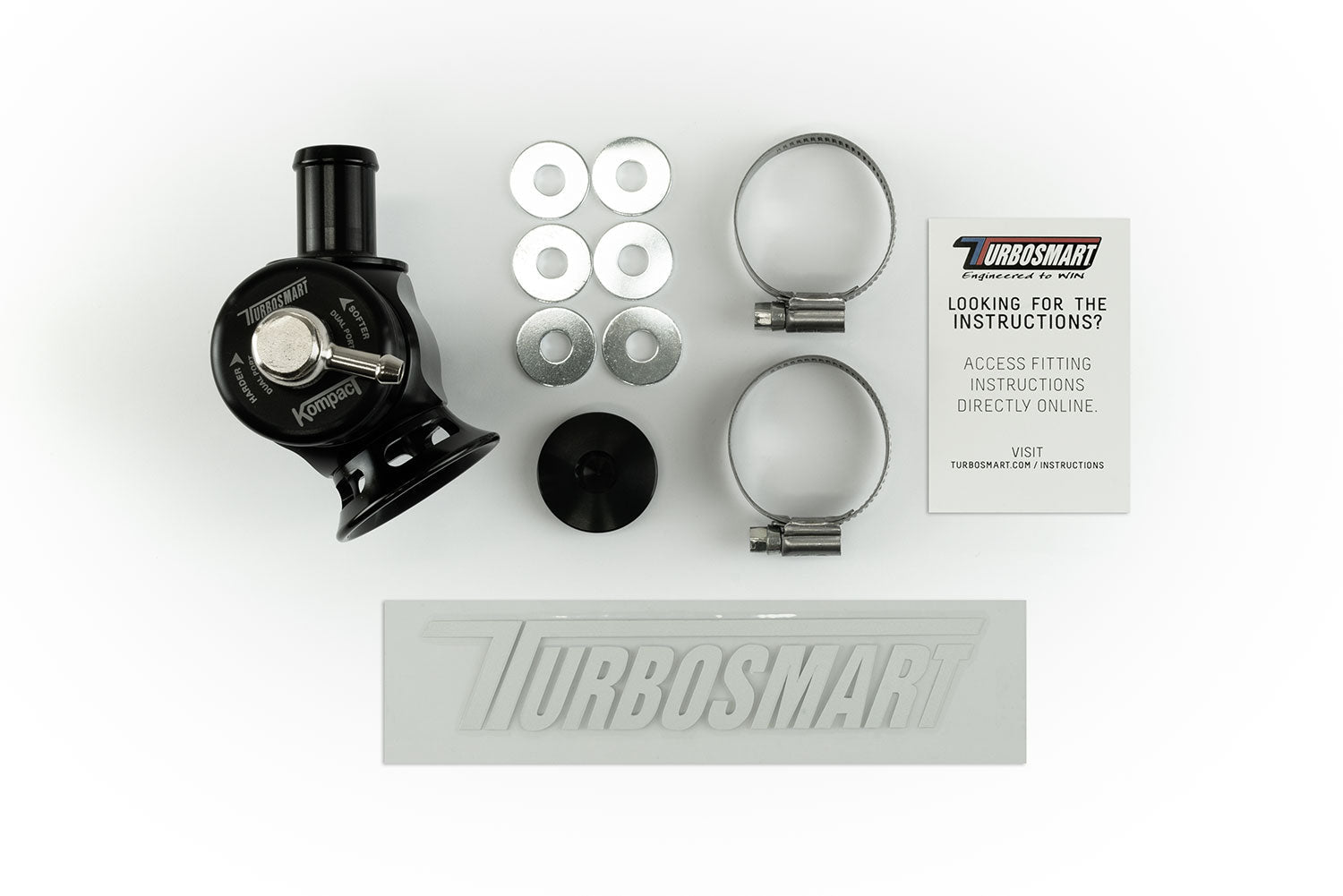 Kompact Dual Port Blow Off Valve suit 20mm Inlet Fitting