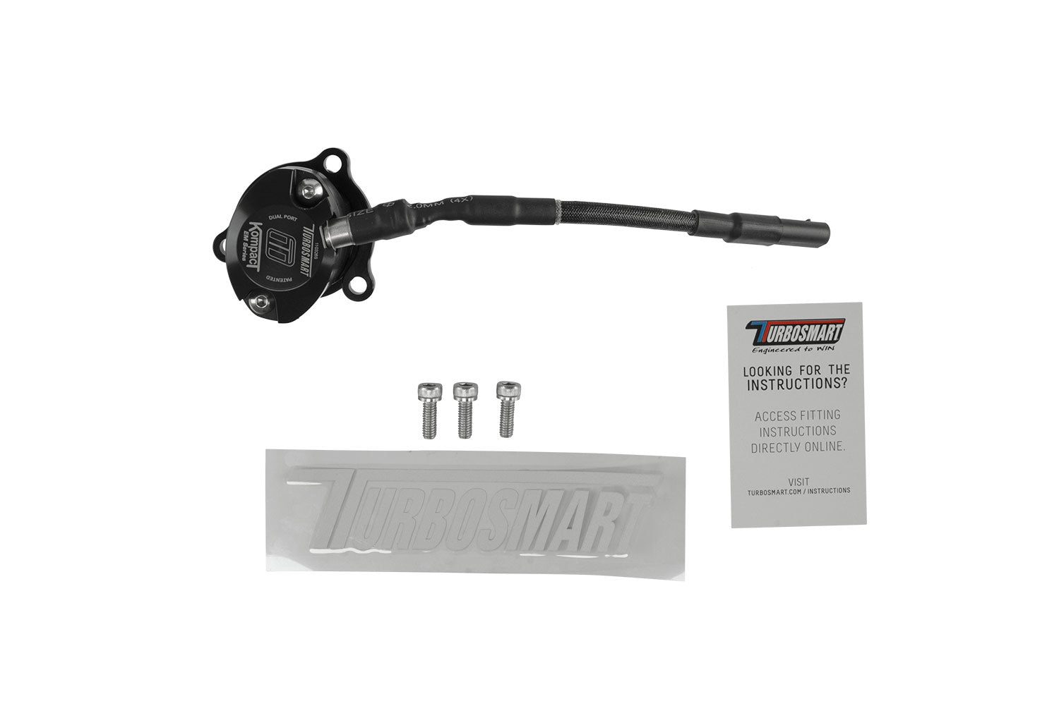 BOV Kompact EM Dual Port VR34 - Jeep JL Wrangler w/ 2.0T from 2024-Current