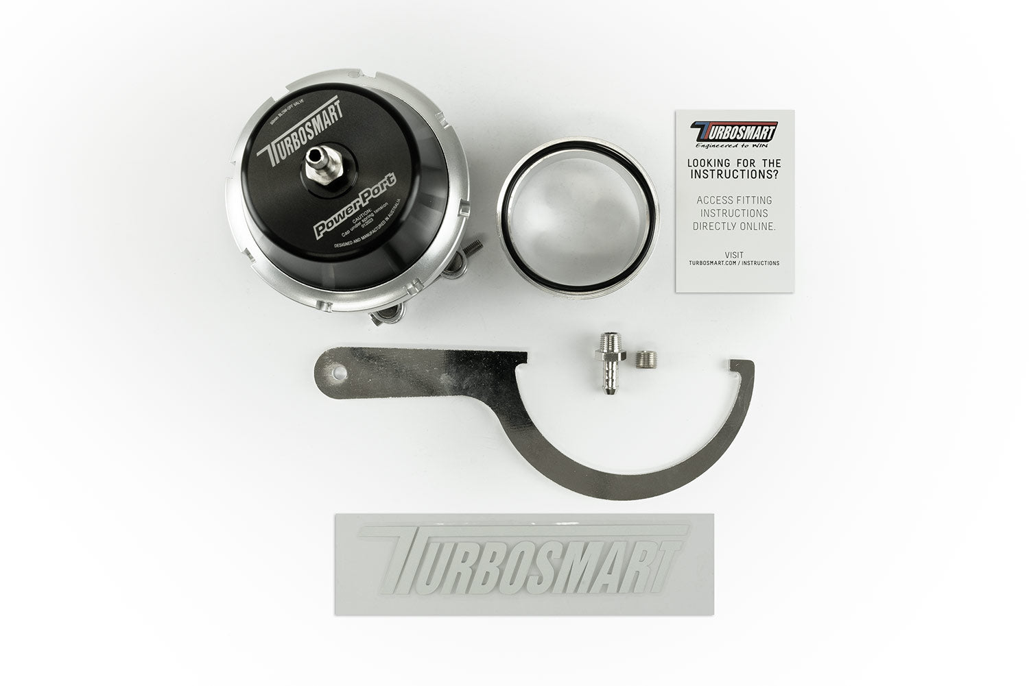 PowerPort BOV (Black) Suit Supercharger