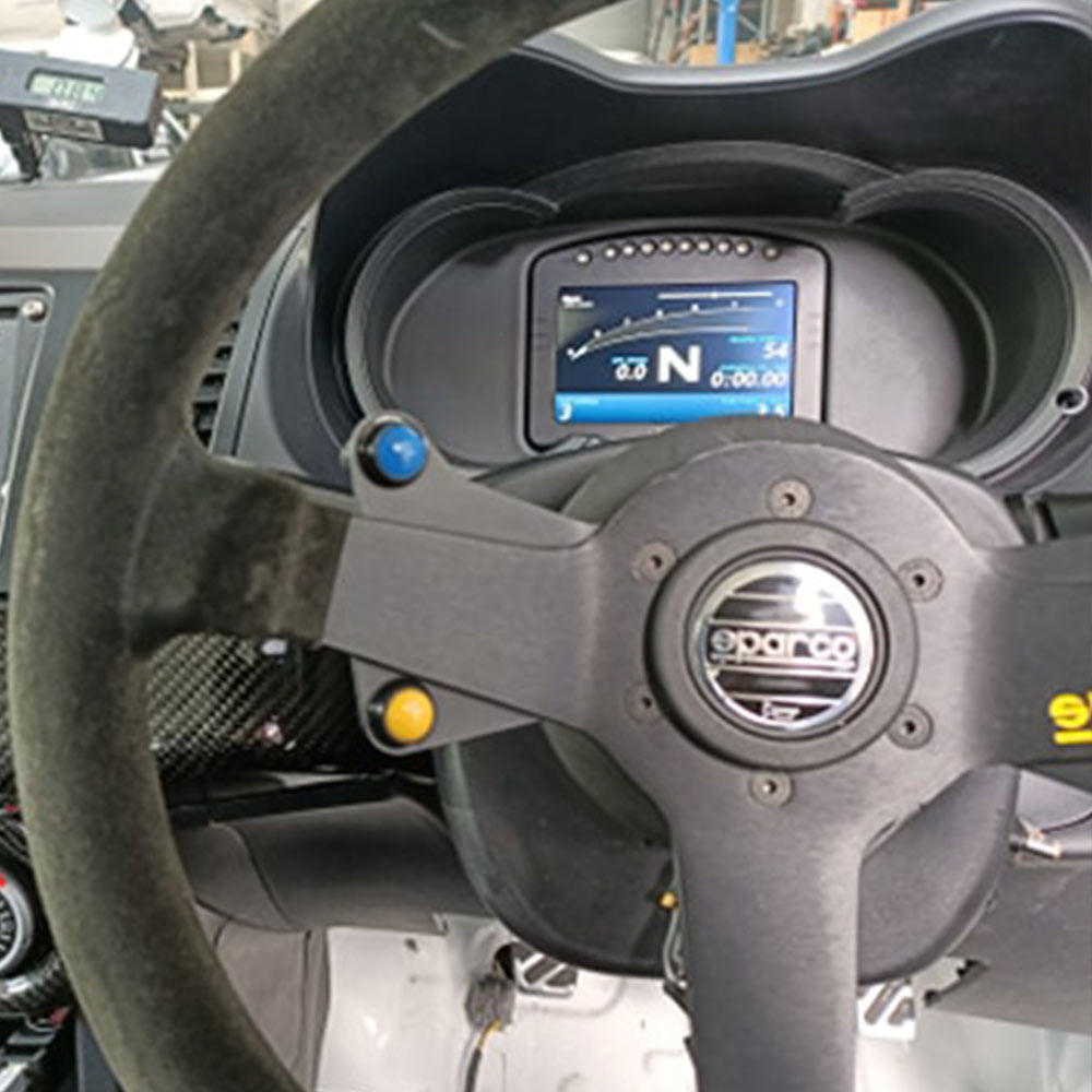 Mitsubishi Lancer Evolution X 2008-2015 Haltech iC-7 / uC-10 dash mount by Mako Motorsport
