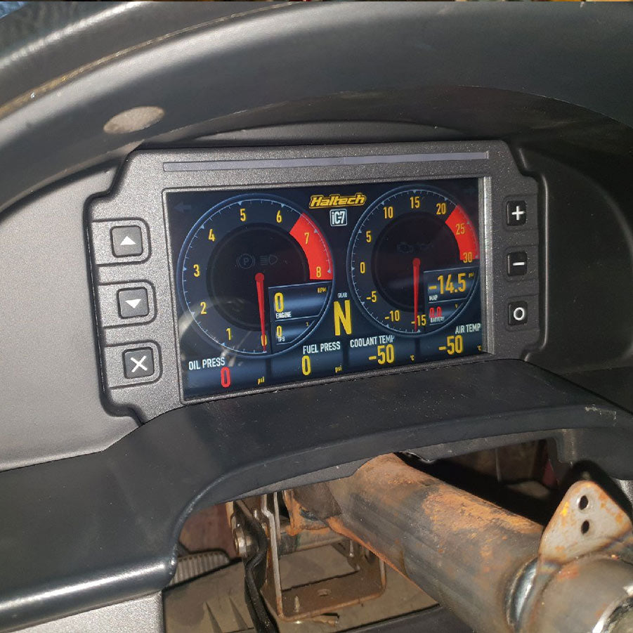Nissan Silvia S15 / 200SX 1999-2002 Haltech iC-7 / uC-10 dash mount by Mako Motorsport