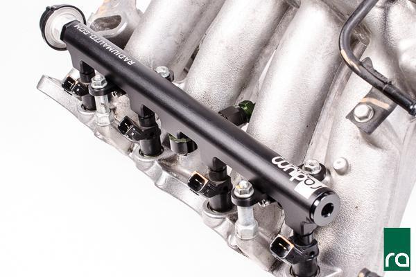 Radium S2000 fuel rail with laser etching, sold by Tuned By Shawn