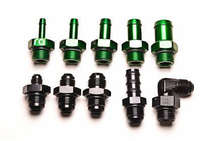 Radium Engineering 10AN 90 degree Push-Lok hose end 14-0213 at Tuned By Shawn