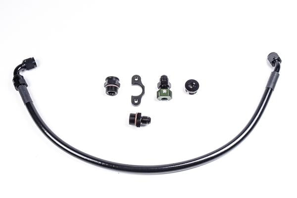 Radium Engineering fuel rail plumbing kit 20-0112-PK for 2008-2015 Mitsubishi Evo X at Tuned By Shawn