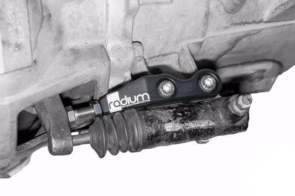 Anodized clutch fork return stop for 2003-2015 Mitsubishi Evolution, Tuned By Shawn