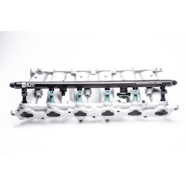 Radium injector seats for air-assist 2JZ manifolds, sold by Tuned By Shawn