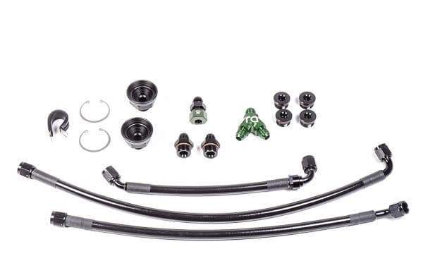 Radium Engineering VQ HR fuel rail plumbing kit 20-0469 at Tuned By Shawn