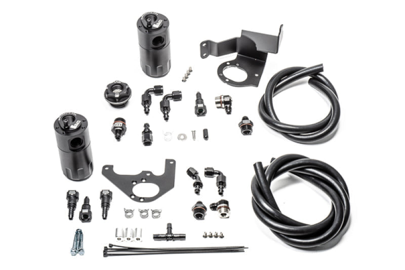 Radium Engineering CTS-V dual catch can kit 20-0564-FL at Tuned By Shawn