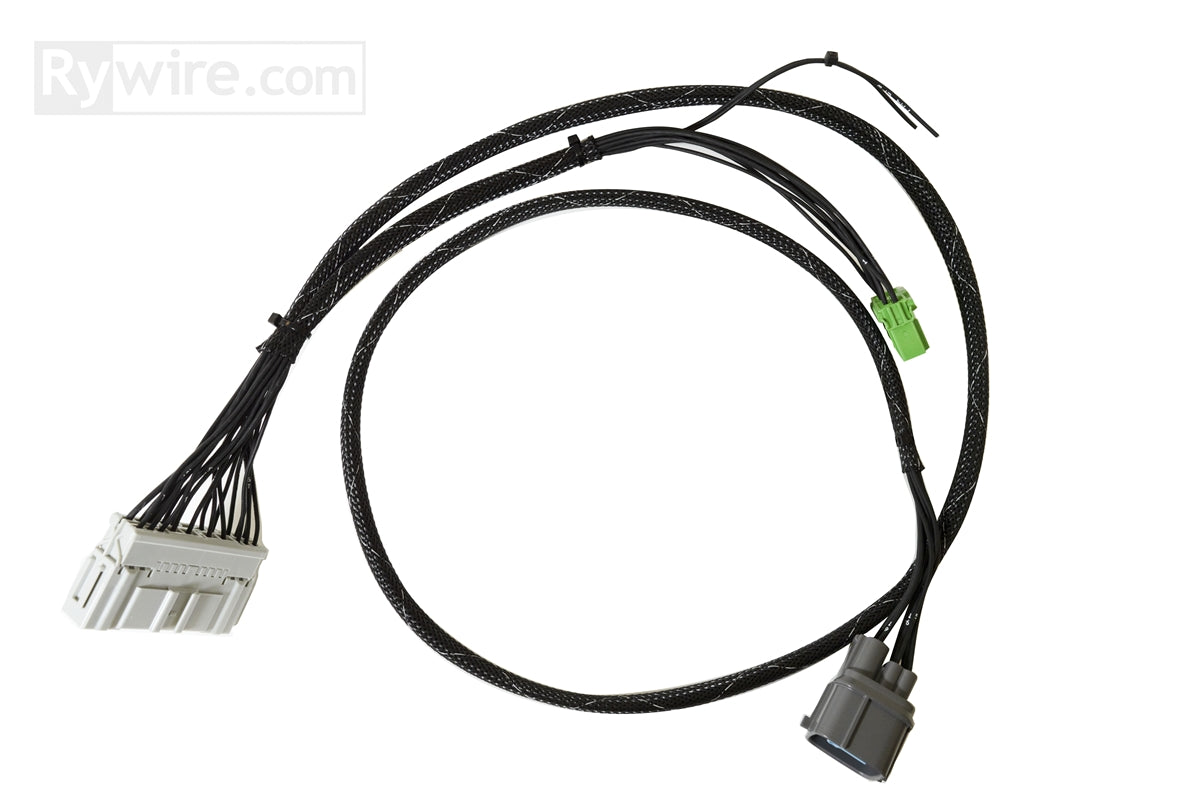 Rywire B/D/F/H-series engine harness chassis adapter for Honda and Acura swaps, sold by Tuned By Shawn