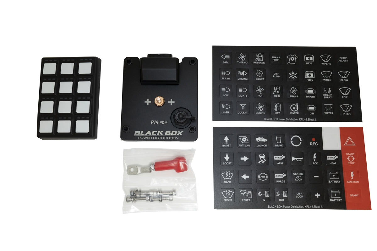 Rywire Honda/Acura chassis harness with 14-channel PDM power distribution module, photo 2