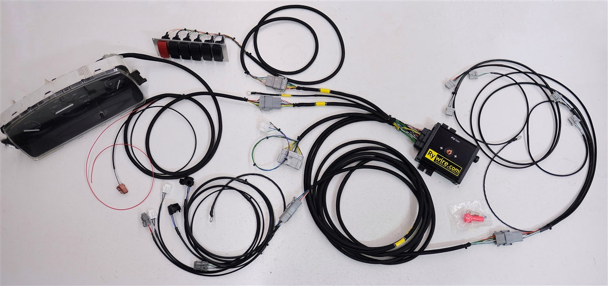 Rywire Honda/Acura chassis harness with 14-channel PDM power distribution module, photo 6
