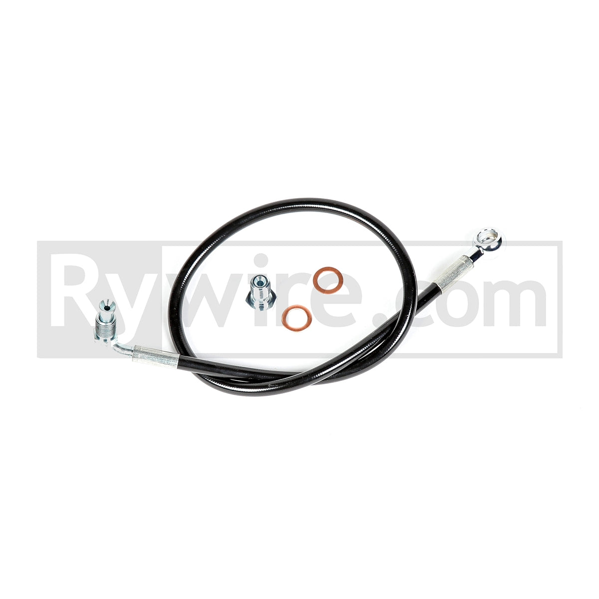 Rywire steel braided hydraulic clutch line for Honda S2000, sold by Tuned By Shawn