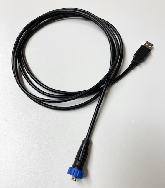 Rywire water resistant threaded mini USB PDM comms cable, photo 2