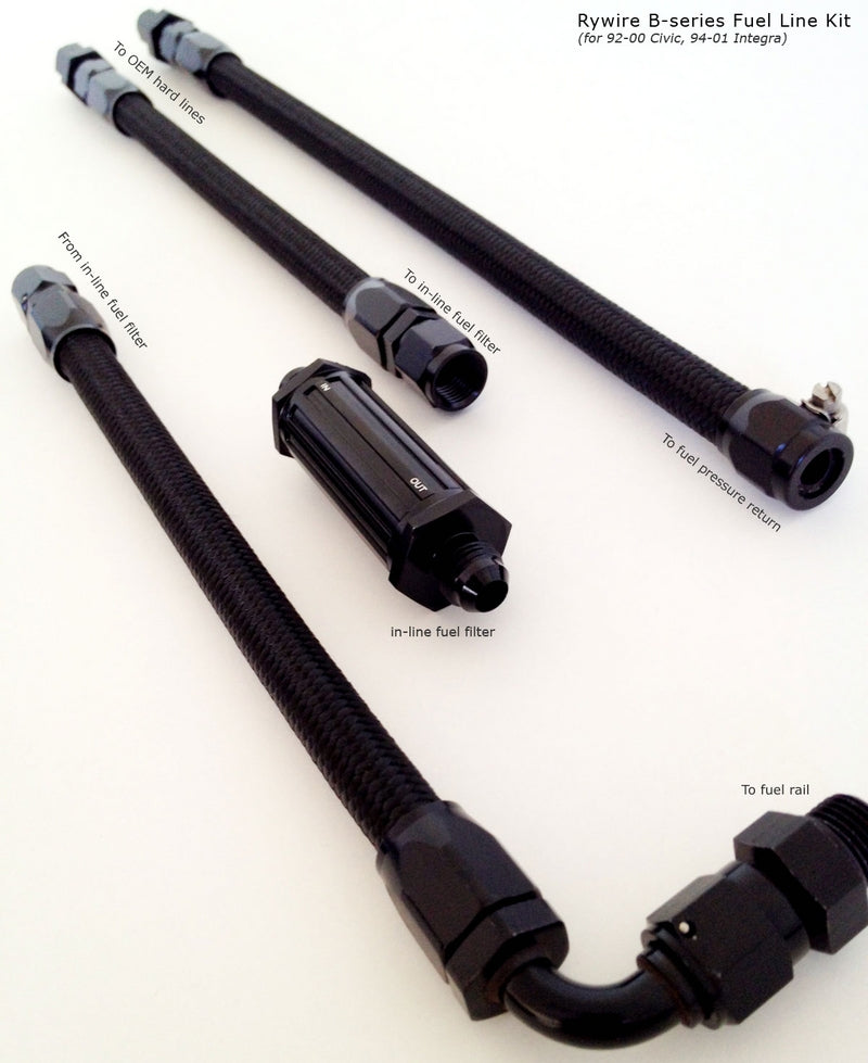 Rywire B-series tucked fuel system for Civic and Integra, photo 3