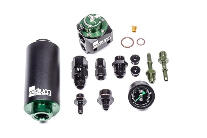 Radium Engineering Fuel Filter Kit & FPR Stainless BMW E46 from Tuned By Shawn