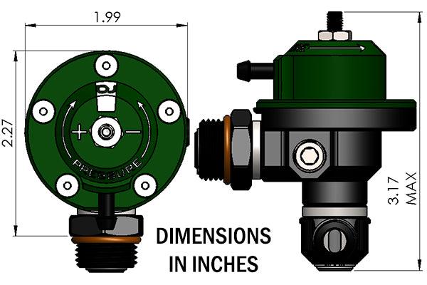 Fuel Pressure Gauge, 0-100psi from Tuned By Shawn