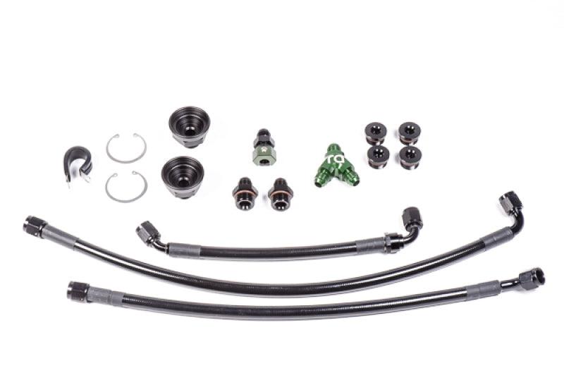 Radium Engineering Nissan VQ35HR & VQ37VHR Fuel Rail Plumbing Kit from Tuned By Shawn