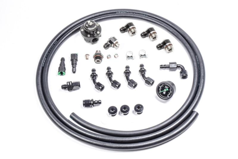 Radium Engineering 02-Up WRX/STi Subaru EJ Fuel Rail Plumbing Kit - Series from Tuned By Shawn