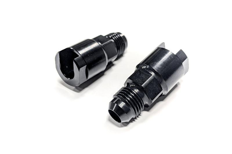 HT-011030 - Flex Fuel Fittings 3/8 "GM Spring Lock"-6AN Male