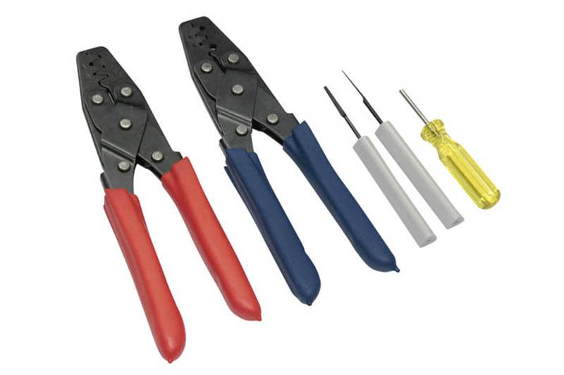 HT-070300 - Dual Crimper SetInc 3 pin removal tools