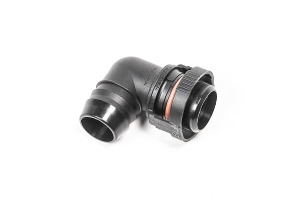 Radium V2 Quick Connect 19mm Male to 90 Degree 3/4in Barb Universal 14-0668