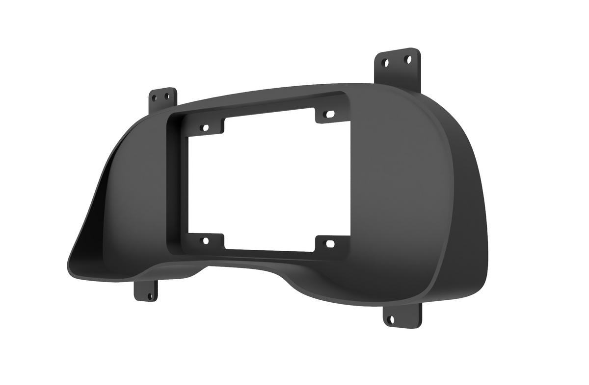 Dodge Ram 2nd Gen 1998-2002 Haltech iC-7 / uC-10 dash mount by Mako Motorsport