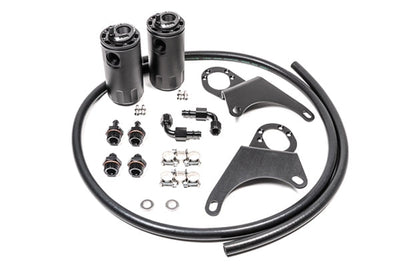 Radium Dual Catch Can Kit Mitsubishi Evo 8-9 Fluid Lock 20-0118-FL